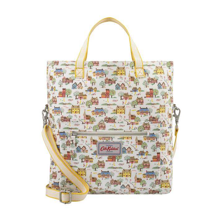 Reversible Cross Body Home Sweet Home Cream
