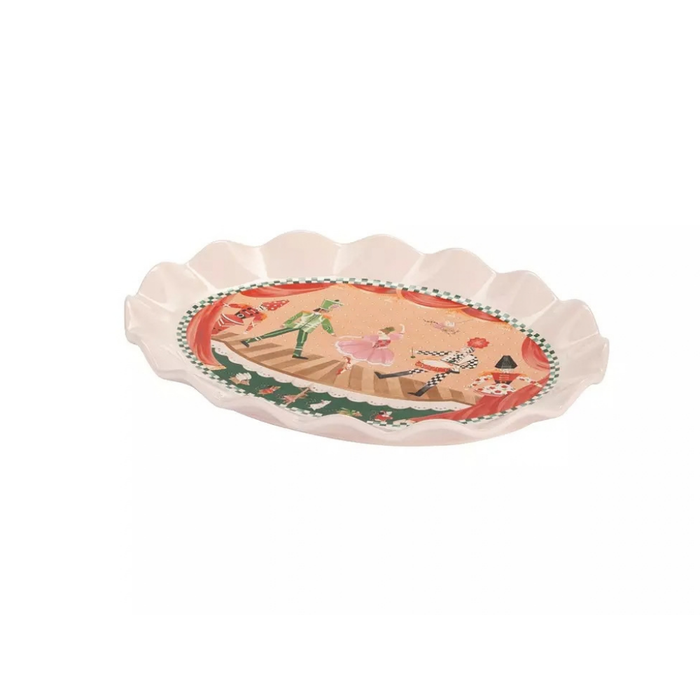 Multi-Color Oval Platter Nutcracker 1