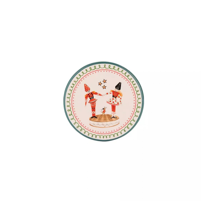 Multi-Color Set of 4 Coaster Set Nutcracker 1
