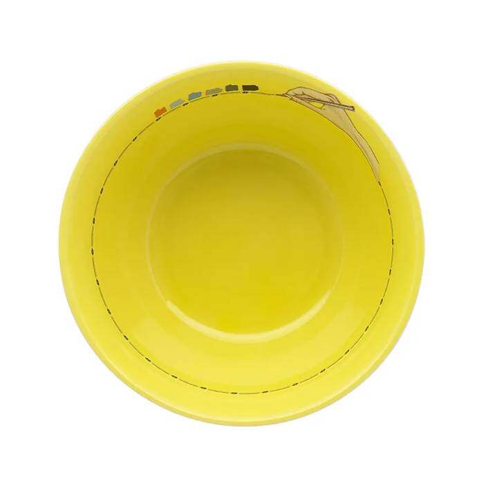 LT Cereal Bowl Tunes and Blooms Cream 1