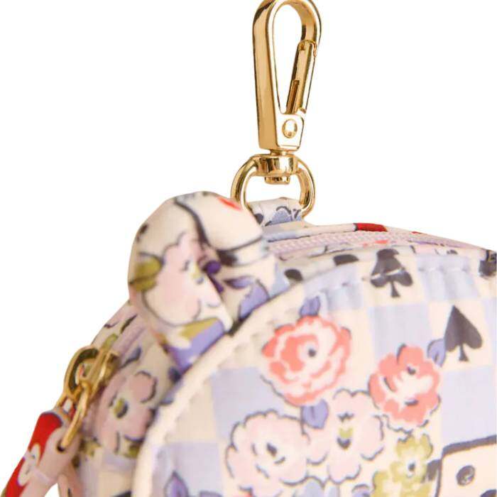 Kids Girl Clip on Bear Coin Purse Lady Luck Lilac Purple 1