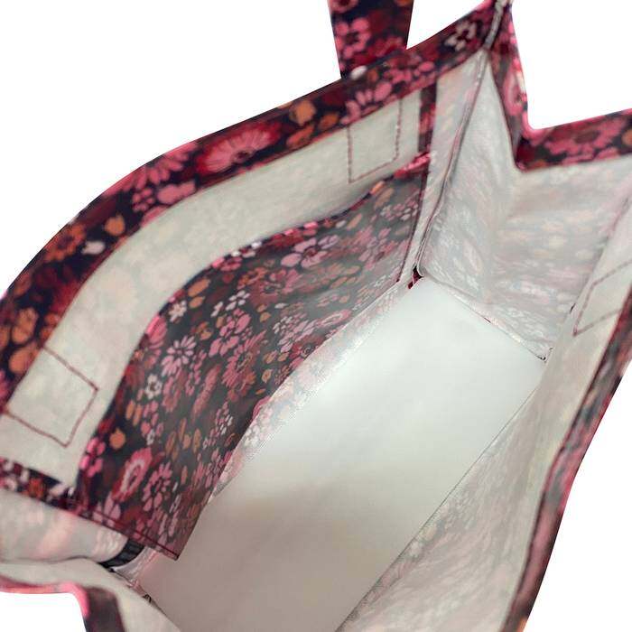 Female Small Bookbag Archive Ditsy Berry Red 1