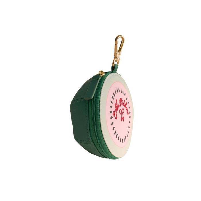 Female Clip On Plushie Charm Bag Watermelon Green 1