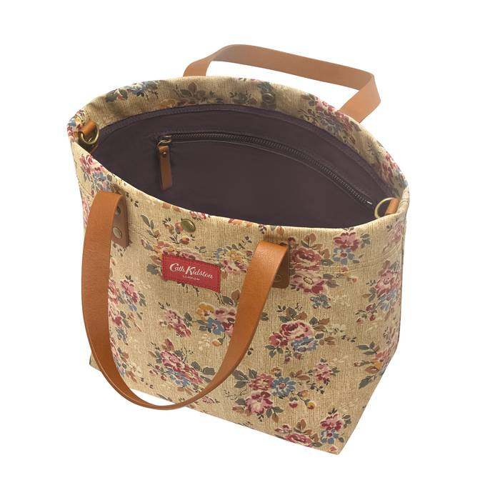 Small Tote Kingswood Rose Tan 1