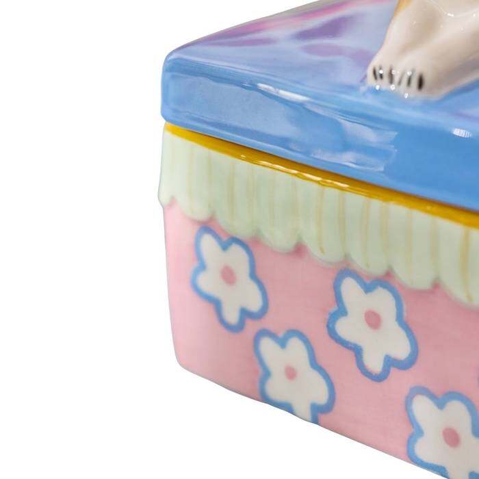 Trinket Box Plain Green 1
