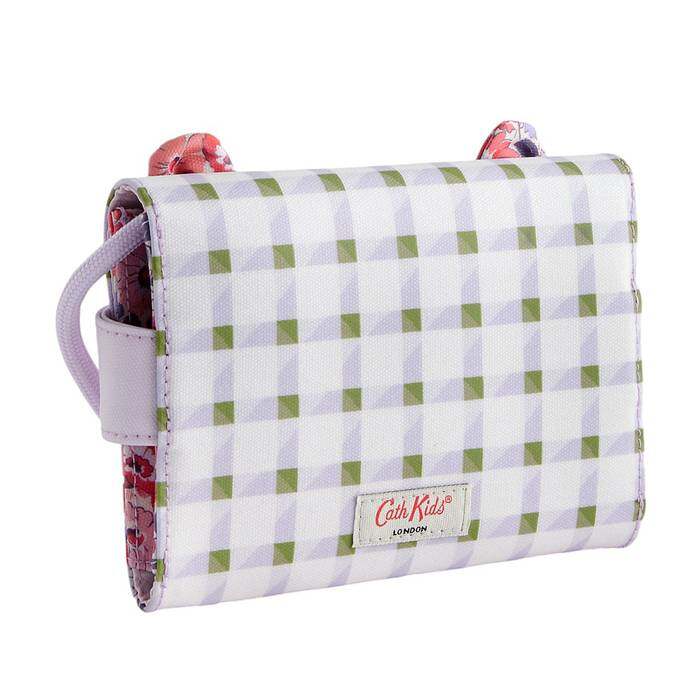 Kids Girl Bear Crossbody Archive Ditsy Pink/Blue 1