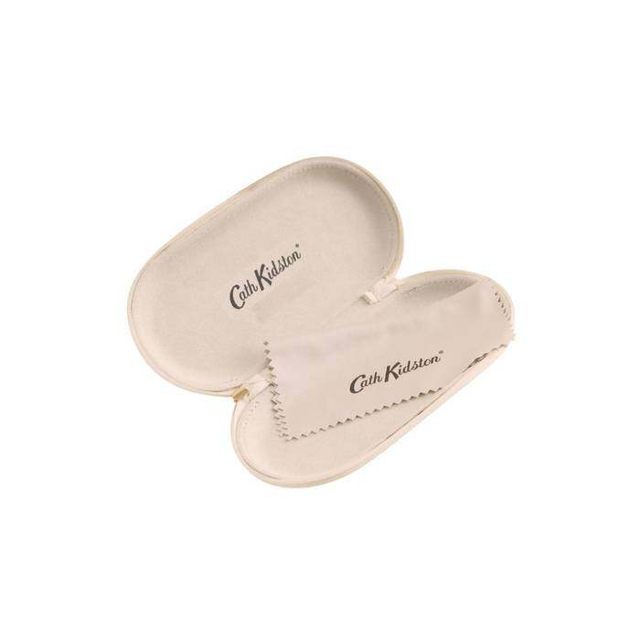 Female Glasses Case Queenies London Cream 1