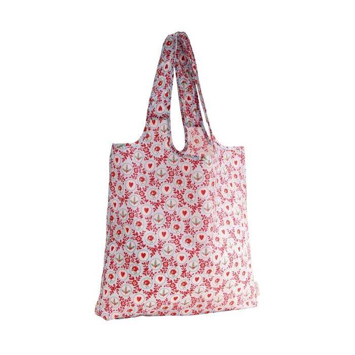 Female Foldaway Shopper Festive Spot Multi-Color