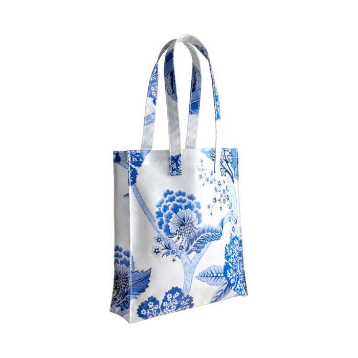 Female Large Bookbag Doodles & Daydreams Floral Blue