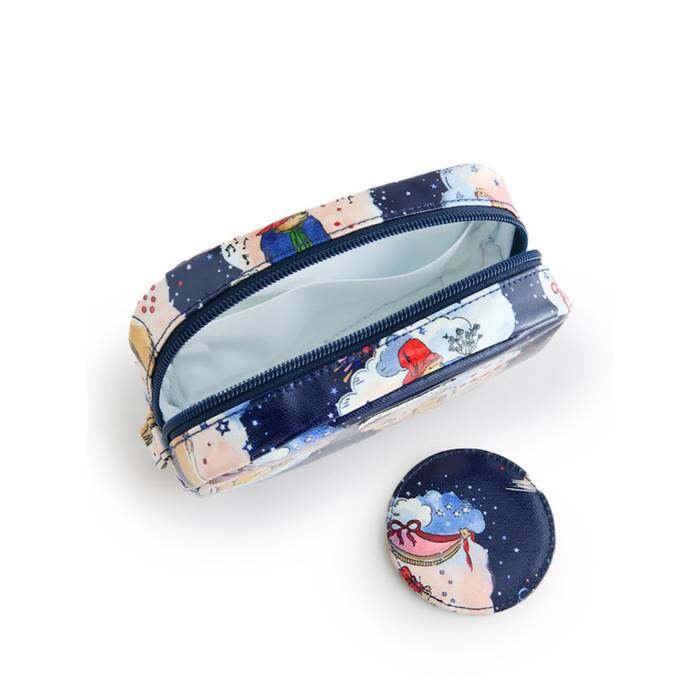 Female Make Up Case Paddington Party Navy 1