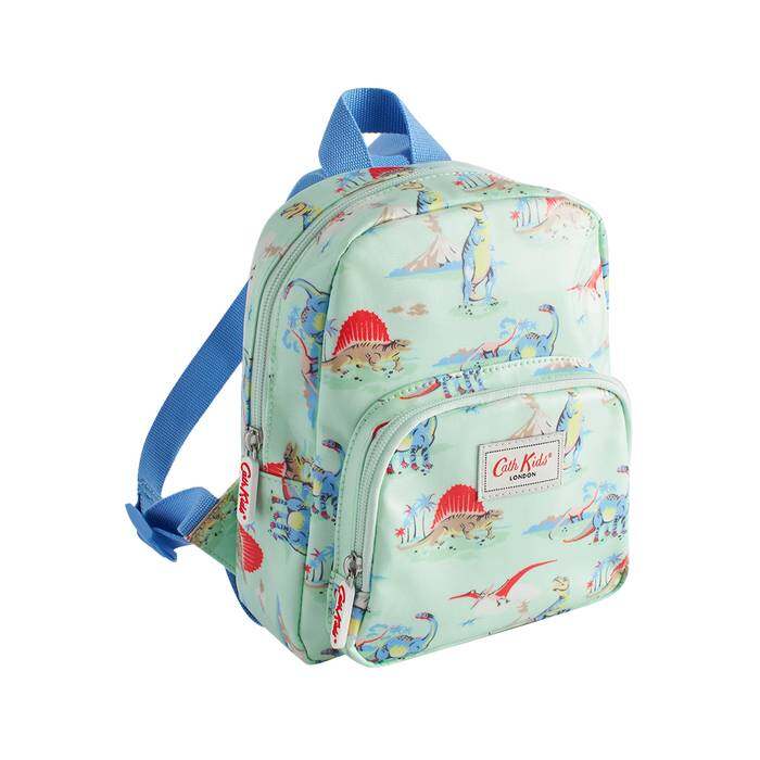 Kids Mini Backpack Dinosaurs Green