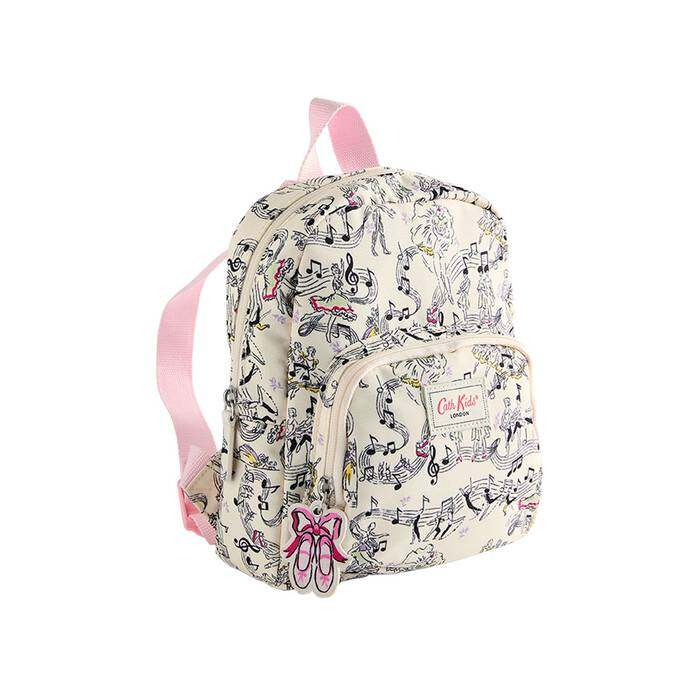 Kids Girl Mini Backpack Dreamers Dance Ecru