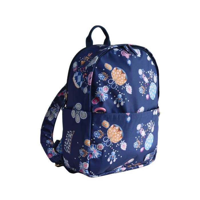 Female Compact Backpack Little Treasures Multi-Color