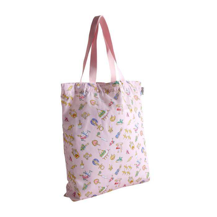 Female Foldaway Tote Charmed Pink