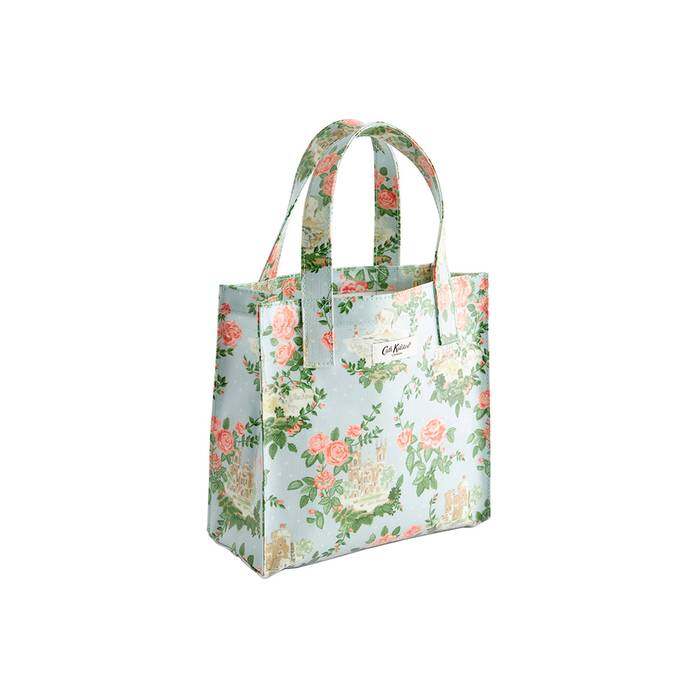 Female Small Bookbag English Rose Blue