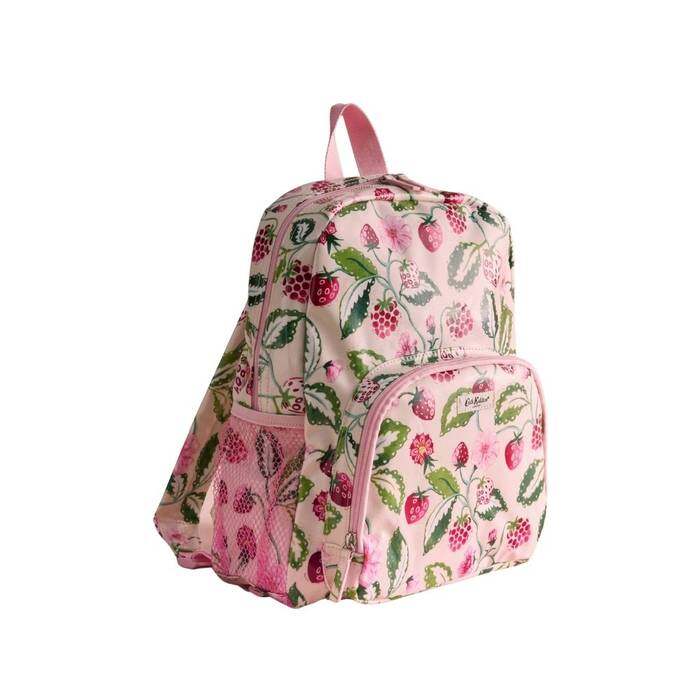 Kids Girl Large Backpacks Strawberry Garden Pink