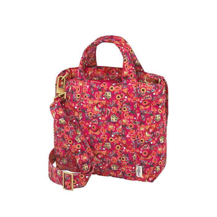 Pinball Ditsy The Quilt Cross Body Pink/Orange 1
