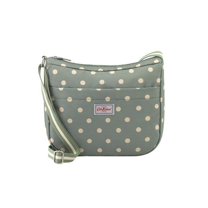 Medium Zip Messenger Spot Sage