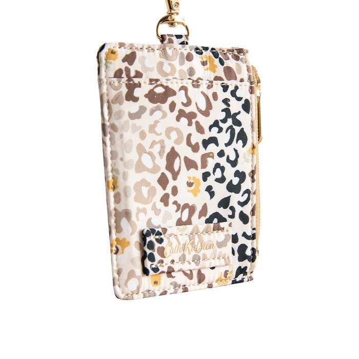 Female ID Coin Purse Cath Animal Yellow 1