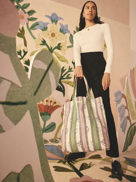 Female Perfect Shopper Miffy Drawn Stripe