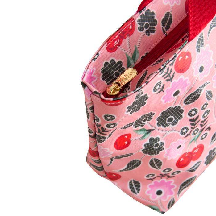 Female Lunch Tote Cherry Bunches Pink 1