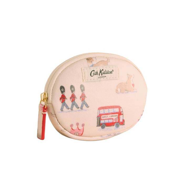 Female Oval Coin Purse Queenie's London Cream