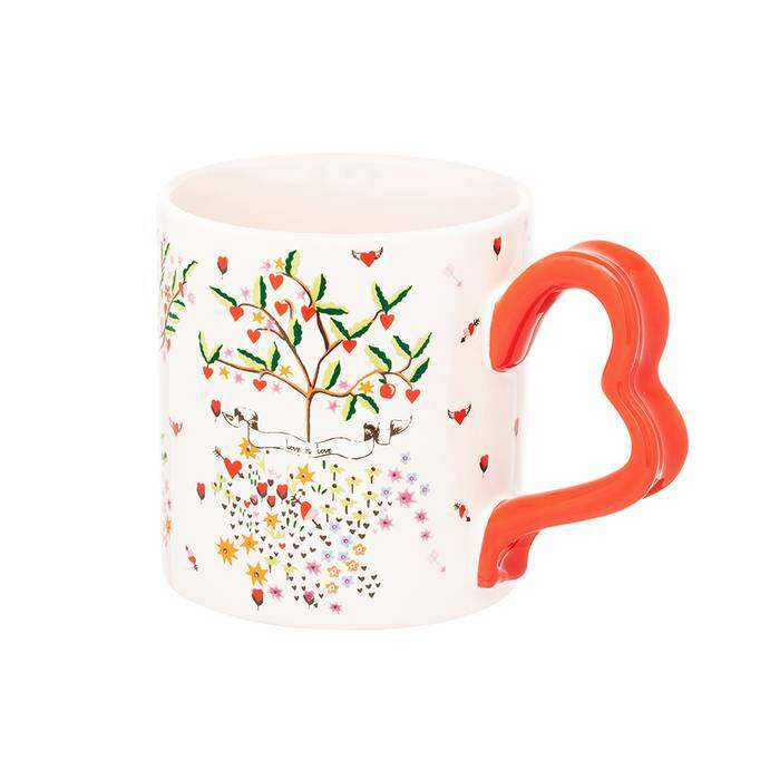 HANDLE MUG OH MY HEART PINK 1