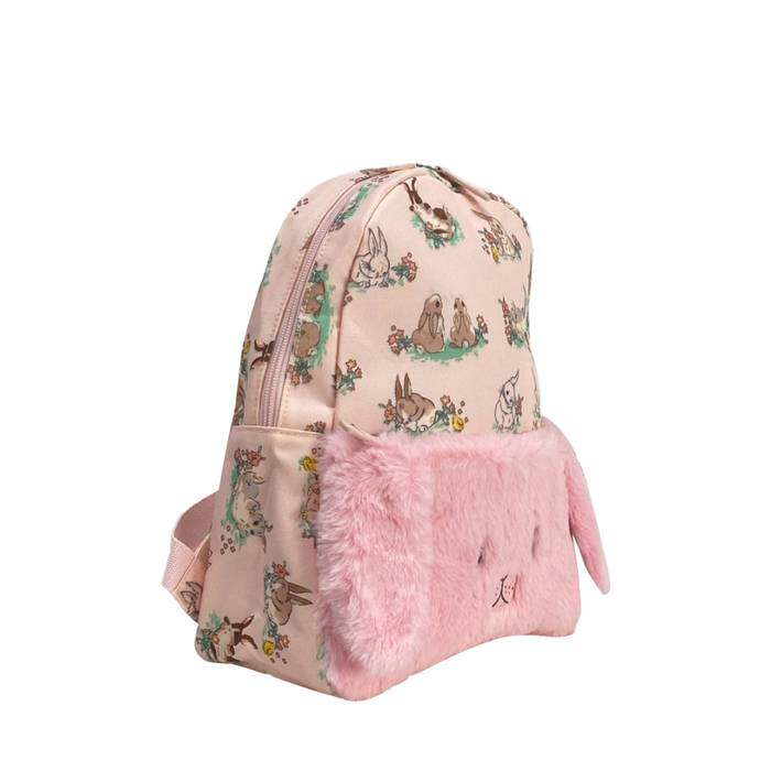 Kids Girl Bunny Backpack Bunny Friends Pink