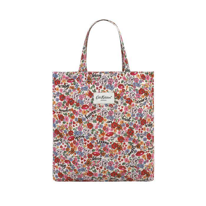 Mini Foldaway Shopper Brave Soul Cream