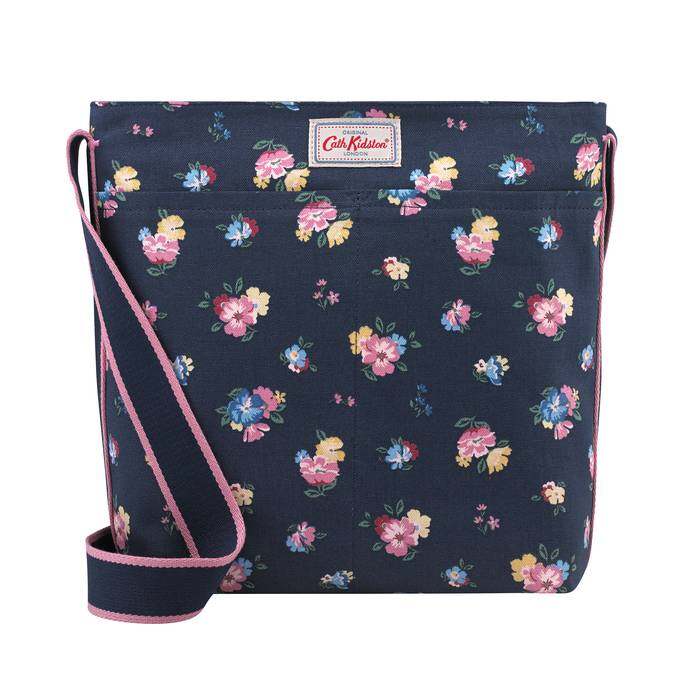 Zipped Messenger Bag Park Meadow Bunch Navy
