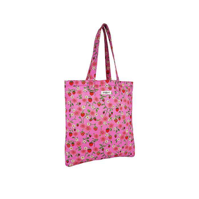 Female Large Bookbag Strawberry Small Pink