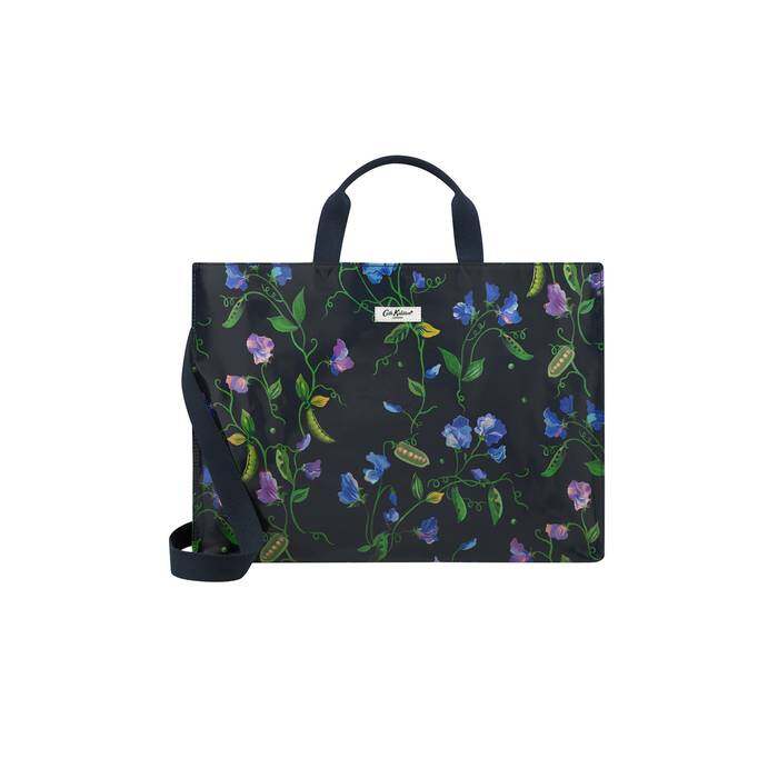 Strappy Carryall Sweet Pea Navy