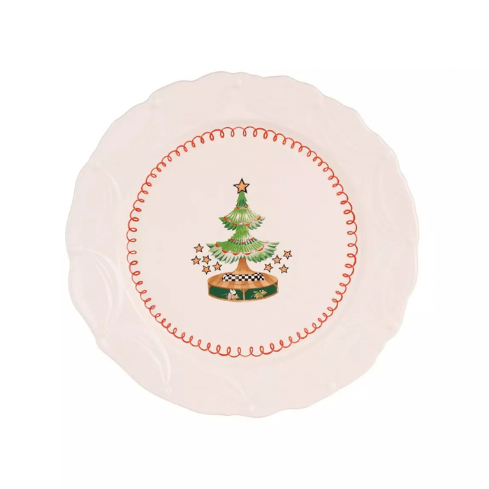 Multi-Color Dinner Plate Nutcracker