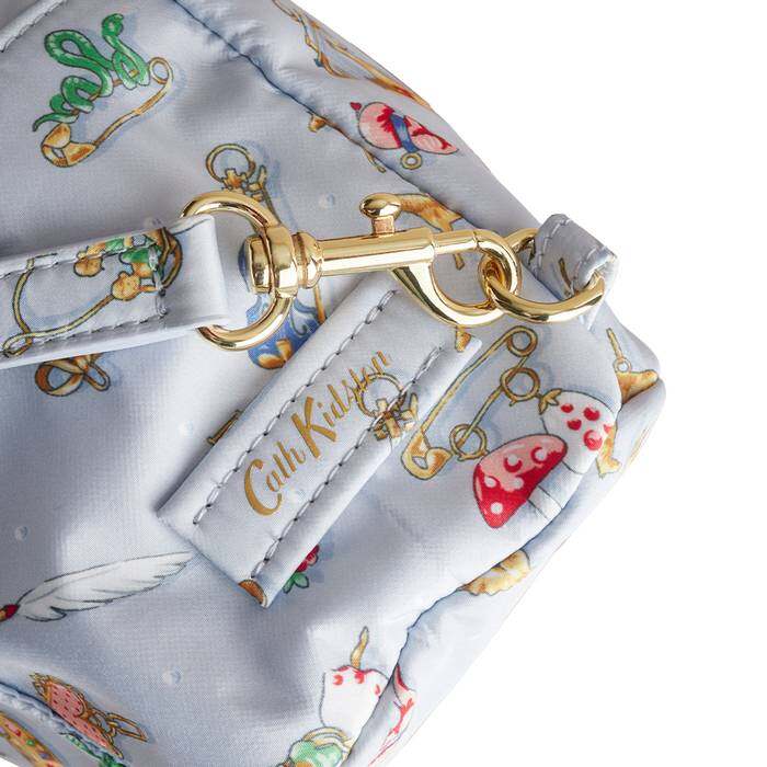 Female Compact 2 in 1 Mini Backpack Charmed Blue 1