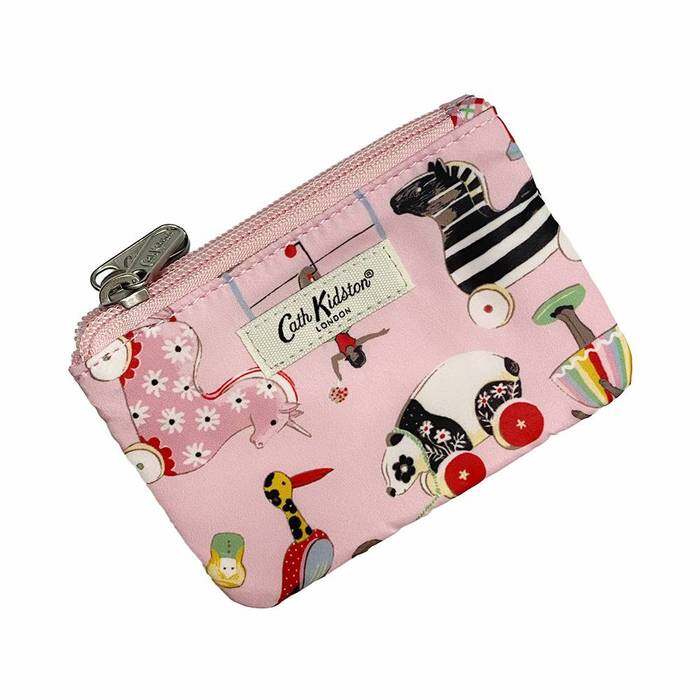 Female Double Zip Purse Toys Alive Pink