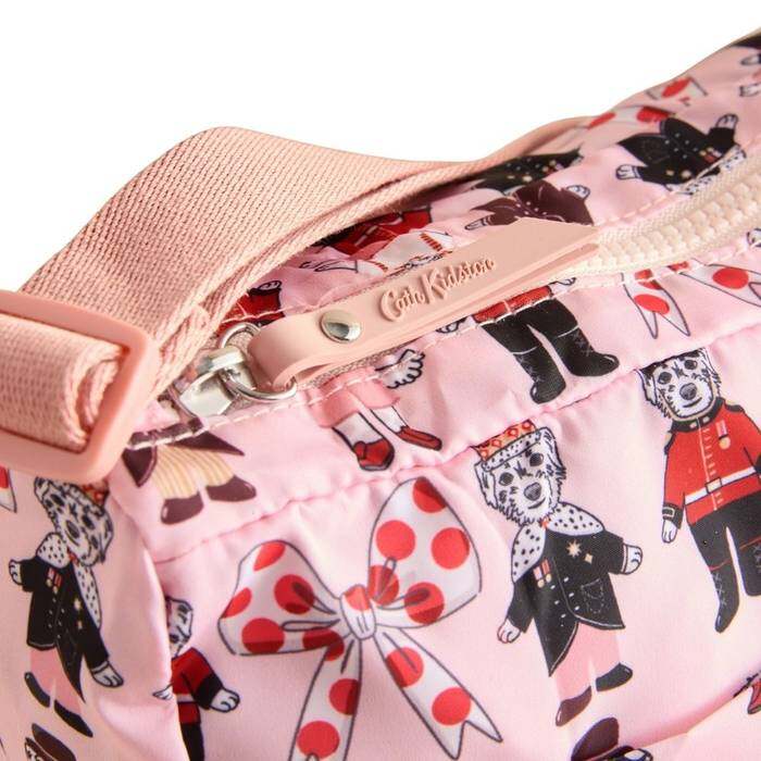Female Foldaway Crossbody London Dogs Pink 1