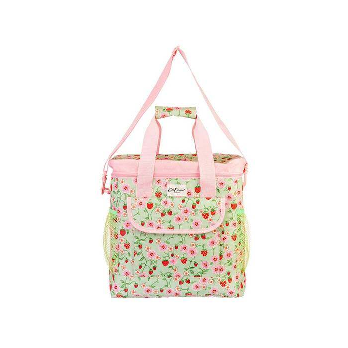 LARGE COOLER BAG STRAWBERRY GREEN