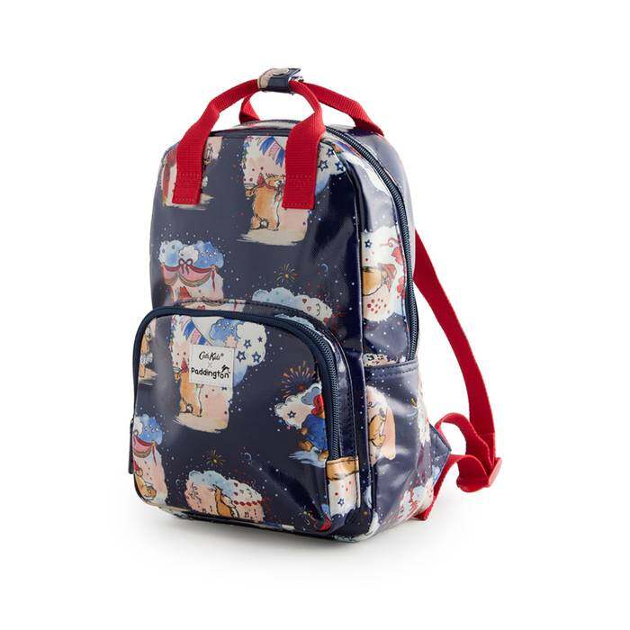 Kids Boy Medium Backpack Paddington Party Navy