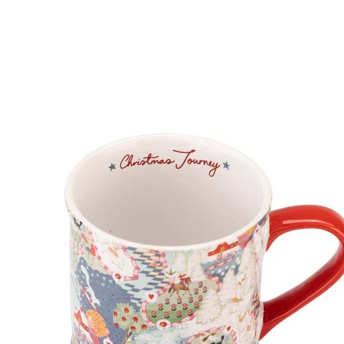 Set Mollie Mug & Coaster Christmas Journey Multi-color 1