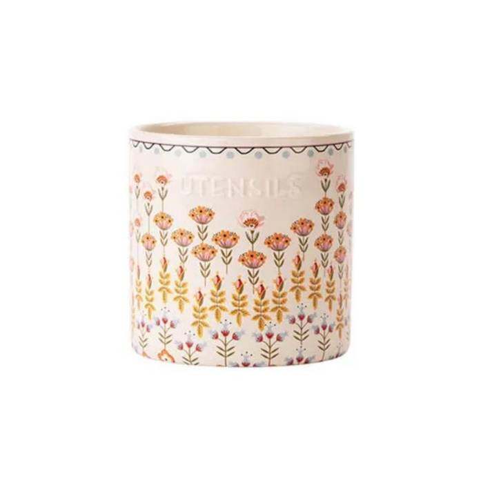 Utensil Pot Painted Table Multi-color