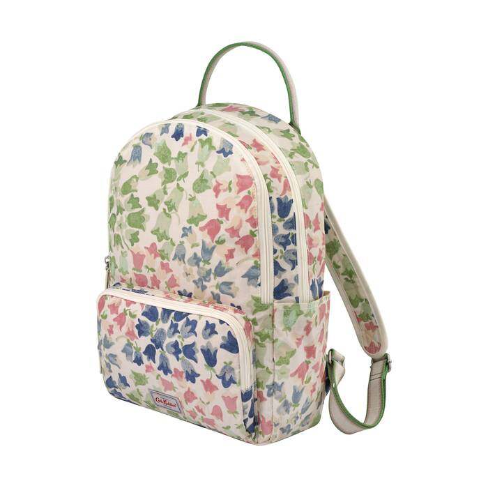 Pocket Backpack Painted Bluebell Warm Cream 1