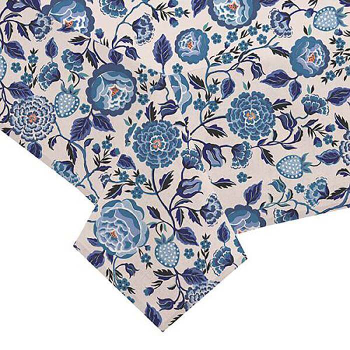 TABLECLOTH STRAWBERRY GARDEN Blue