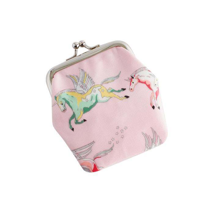 Kids Purse Unicorns Pink 1