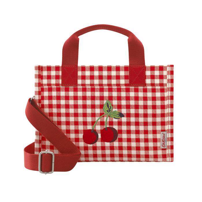 The Little Sidekick Tote Cherries PL01 Warm Cream