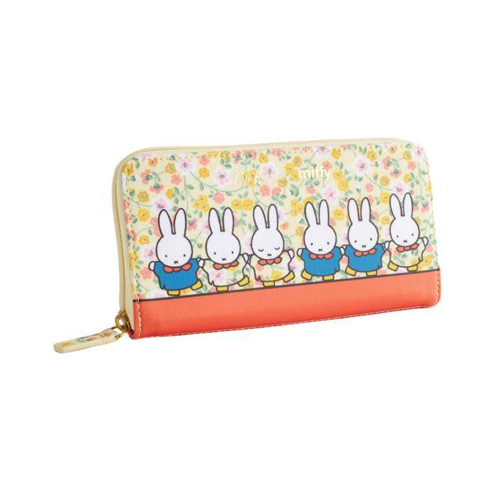 Continental Wallet Miffy Botanical Ecru