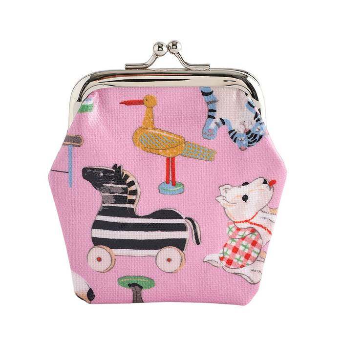 Kids Girl Clasp Purse Toys Alive Pink