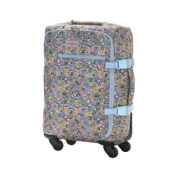 Four Wheel Cabin Bag Vale Floral Warm Cream 1