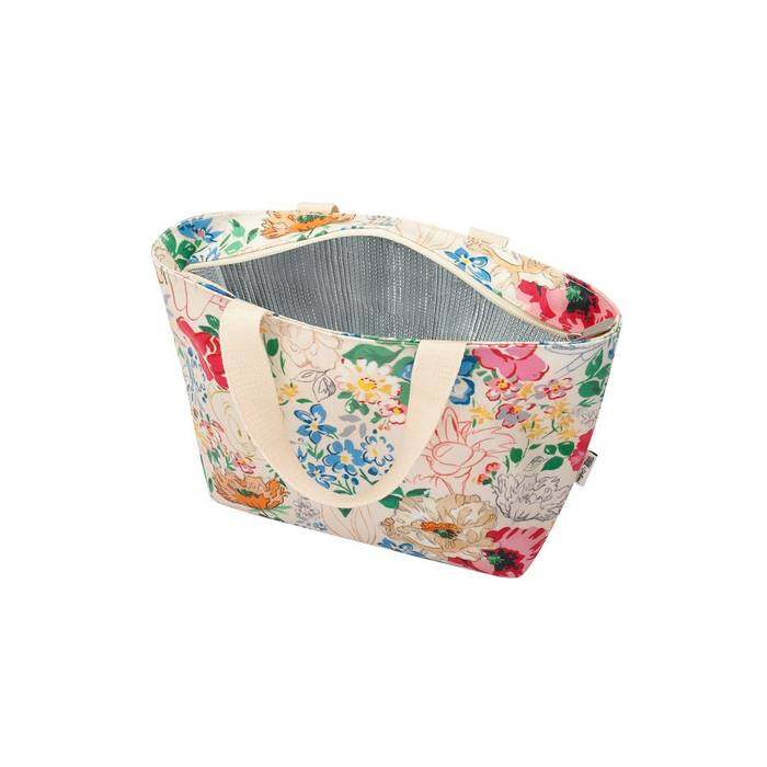 Lunch Tote Tunes and Blooms Cream 1
