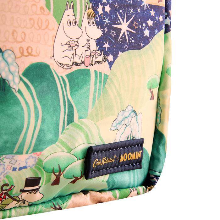 Female Compact Backpack Moomin Valley Green 1