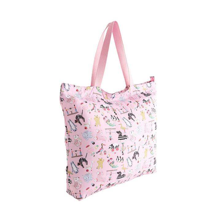 Female Large Foldaway Tote Toys Alive Pink